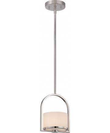 Nuvo Lighting 60/5478 Celine 1 Light Mini Pendant with Etched Opal