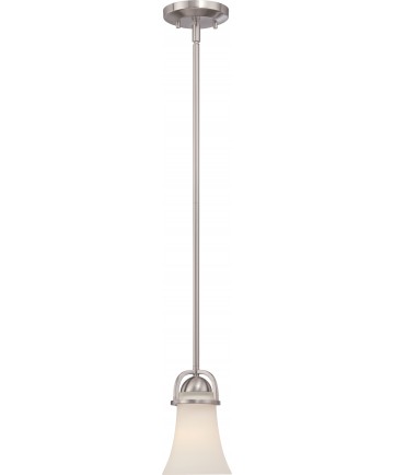 Nuvo Lighting 60/5488 Neval 1 Light Mini Pendant with Satin White