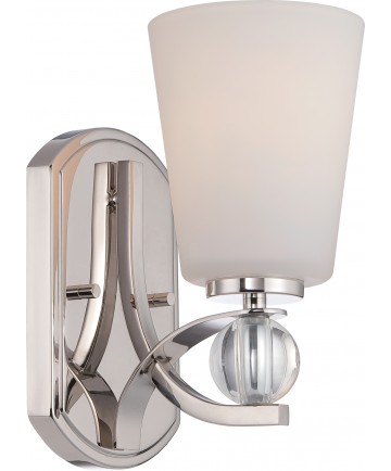Nuvo Lighting 60/5491 Connie 1 Light Vanity Fixture with Satin White