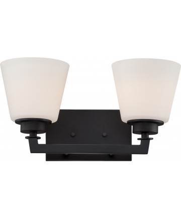 Nuvo Lighting 60/5552 Mobili 2 Light Vanity Fixture with Satin White