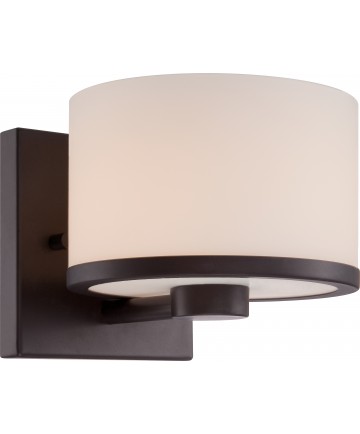 Nuvo Lighting 60/5571 Celine 1 Light Vanity Fixture with Etched Opal