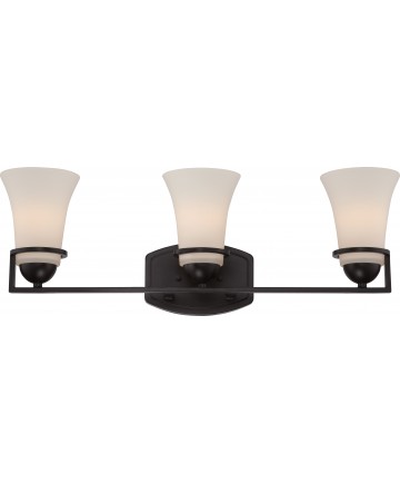 Nuvo Lighting 60/5583 Neval 3 Light Vanity Fixture with Satin White