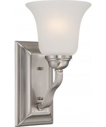 Nuvo Lighting 60/5591 Elizabeth 1 Light Vanity Fixture with Frosted