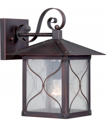 Nuvo Lighting 60/5612 Vega 1 Light 9" Outdoor Wall Fixture with Clear