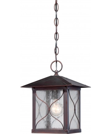 Nuvo Lighting 60/5614 Vega 1 Light Outdoor Hanging Fixture with Clear