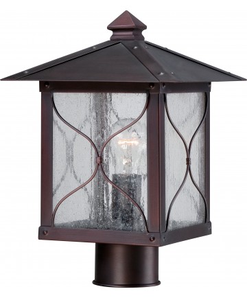 Nuvo Lighting 60/5615 Vega 1 Light Outdoor Post Fixture with Clear