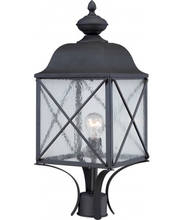 Nuvo Lighting 60/5625 Wingate 1 Light Outdoor Post Fixture with Clear