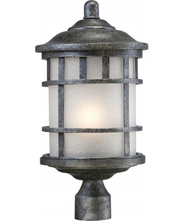 Nuvo Lighting 60/5635 Manor 1 Light Outdoor Post Fixture with Frosted