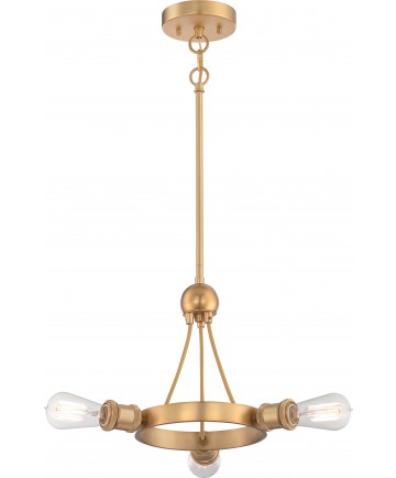 Nuvo Lighting 60/5713 Paxton 3 Light Pendant Fixture Includes 40W A19
