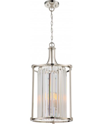 Nuvo Lighting 60/5762 Krys 4 Light Crystal Foyer Fixture with 60w