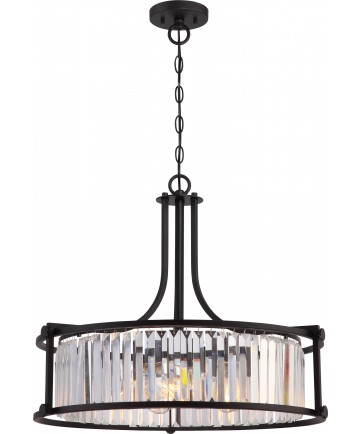 Nuvo Lighting 60/5771 Krys 4 Light Crystal Pendant with 60w Vintage