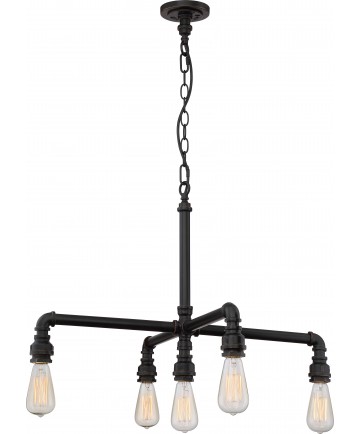 Nuvo Lighting 60/5795 Iron 5 Light Hanging Fixture