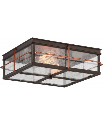Nuvo Lighting 60/5834 Howell 2 Light Outdoor Flush Fixture with 60w