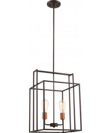 Nuvo Lighting 60/5852 Lake 2 Light 14" Square Pendant