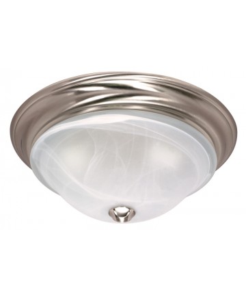 Nuvo Lighting 60/586 Nuvo 60-586 - Triumph - 1 Light - 11 inch - Flush Mount - Sculptured Glass Shades