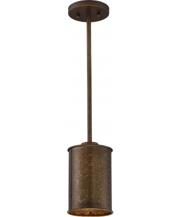 Nuvo Lighting 60/5892 Kettle 1 Light Mini Pendant with 60w Vintage