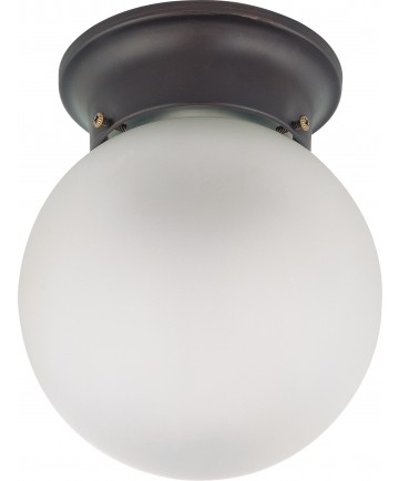 Nuvo Lighting 60/6012 1 Light 6" Ceiling Mount with Frosted White