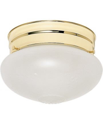 Nuvo Lighting 60/6030 1 Light 6" Flush Mount Small Frosted Grape