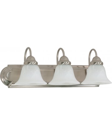 Nuvo Lighting 60/6075 Ballerina 3 Light 24" Vanity with Alabaster