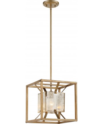 Nuvo Lighting 60/6273 Stanza 1 Light Small Pendant Fixture Antique