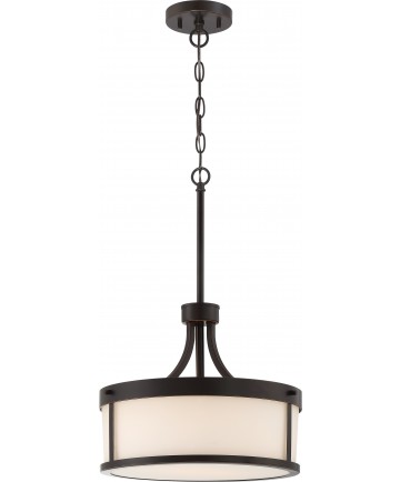 Nuvo Lighting 60/6327 Denver 2 Light Pendant Fixture Mahogany Bronze