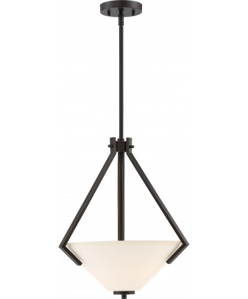 Nuvo Lighting 60/6347 Nome 2 Light Pendant Fixture Mahogany Bronze