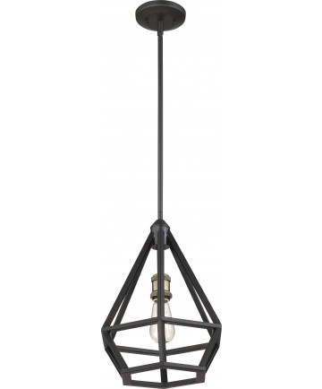 Nuvo Lighting 60/6363 Orin 1 Light Pendant Fixture Aged Bronze With