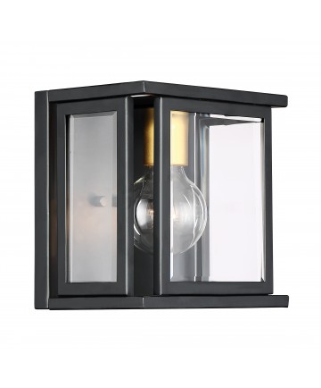 Nuvo Lighting 60/6411 Payne 1 Light Wall Sconce With Clear Beveled