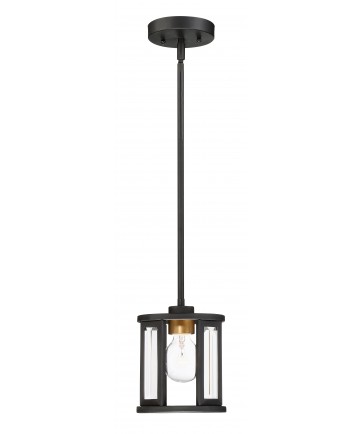Nuvo Lighting 60/6412 Payne 1 Light Mini Pendant With Clear Beveled