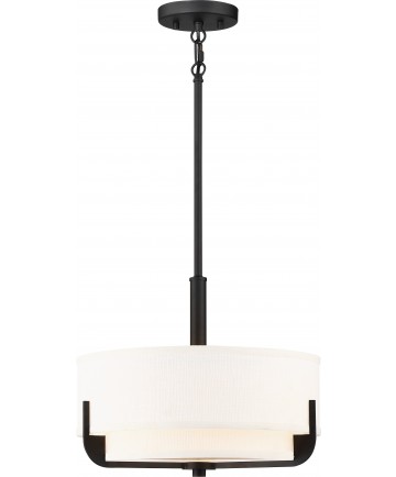 Nuvo Lighting 60/6543 Frankie 3 Light 14 in. Pendant Aged Bronze