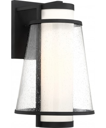 Nuvo Lighting 60/6603 Anau 1 Light Large Lantern Matte Black Finish