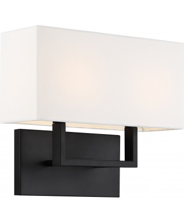 Nuvo Lighting 60/6719 Tribeca 2 Light Vanity Aged Bronze Finish with