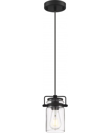 Nuvo Lighting 60/6732 Antebellum 1 Light Mini Pendant Fixture Matte