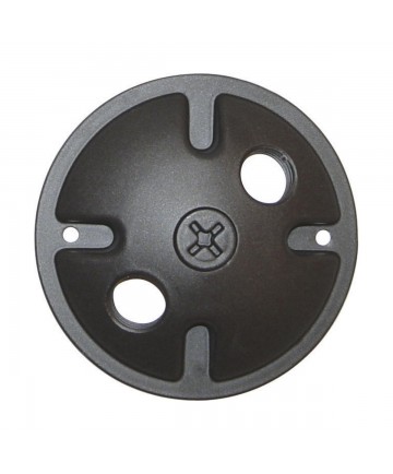 Nuvo Lighting 60/676 2-Light Die Cast Mounting Plate Dark Gray