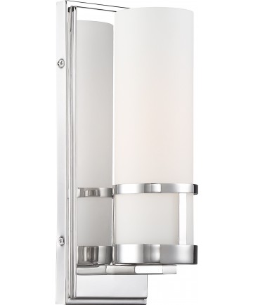 Nuvo Lighting 60/6788 Caryle 1 Light Vanity Polished Nickel Finish