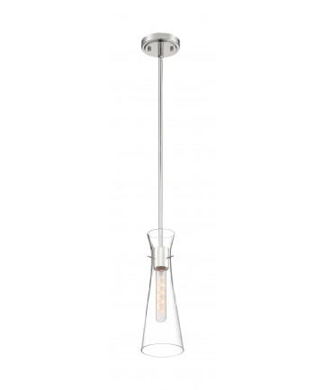 Nuvo Lighting 60/6868 Bahari 1 Light Mini Pendant Fixture Polished