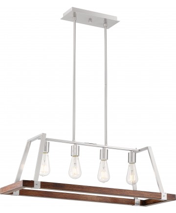 Nuvo Lighting 60/6884 Outrigger 4 Light Kitchen Pendant Fixture