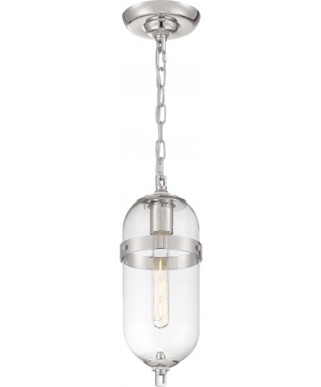 Nuvo Lighting 60/6931 Fathom 1 Light Mini Pendant Fixture Polished