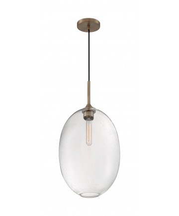 Nuvo Lighting 60/7018 Aria 1 Light Large Pendant Fixture Burnished