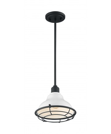 Nuvo Lighting 60/7023 Newbridge 1 Light Small Pendant Fixture Gloss