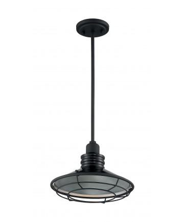 Nuvo Lighting 60/7034 Blue Harbor 1 Light Large Pendant Fixture Gloss
