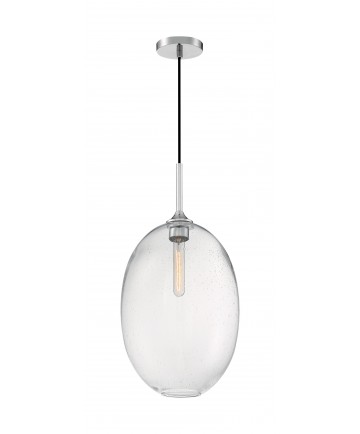 Nuvo Lighting 60/7038 Aria 1 Light Large Pendant Fixture Polished