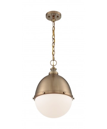 Nuvo Lighting 60/7039 Ronan 1 Light Medium Pendant Fixture Burnished