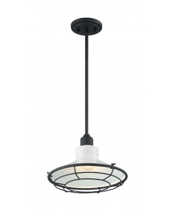 Nuvo Lighting 60/7054 Blue Harbor 1 Light Large Pendant Fixture Gloss