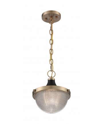 Nuvo Lighting 60/7059 Faro 1 Light Small Pendant Fixture Burnished