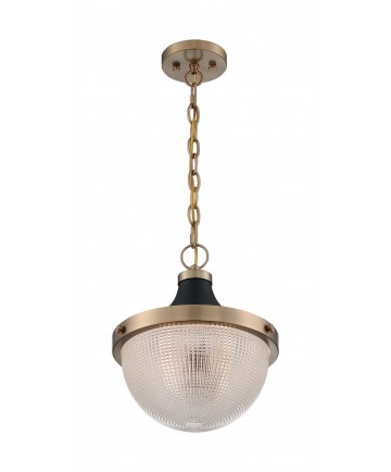 Nuvo Lighting 60/7060 Faro 1 Light Large Pendant Fixture Burnished