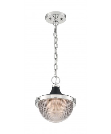 Nuvo Lighting 60/7069 Faro 1 Light Small Pendant Fixture Polished