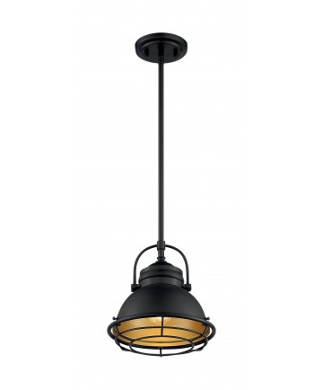 Nuvo Lighting 60/7073 Upton 1 Light Small Pendant Fixture Dark Bronze