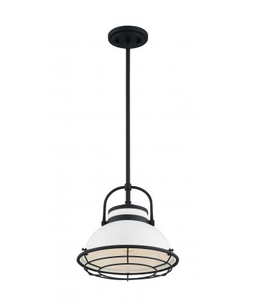 Nuvo Lighting 60/7084 Upton 1 Light Large Pendant Fixture Gloss White