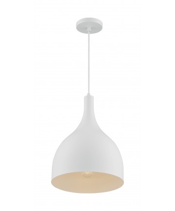 Nuvo Lighting 60/7097 Bellcap 1 Light Large Pendant Fixture Matte